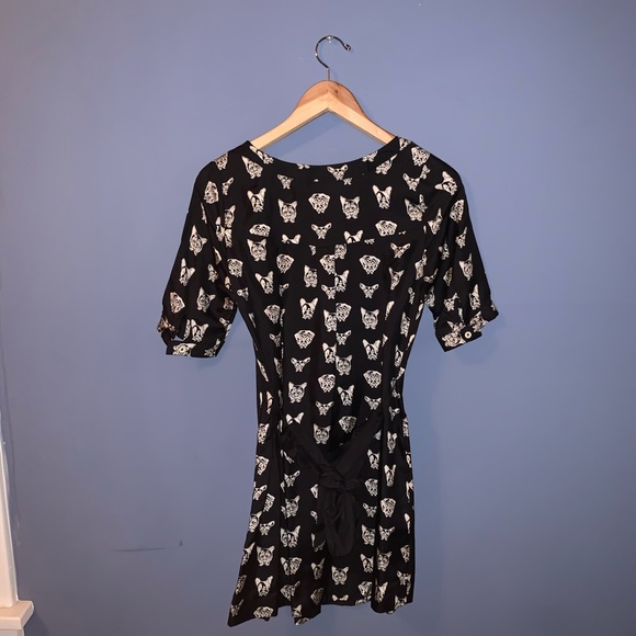 RARE Anthropologie Maeve Cavorting Canine Dress Size XS - Picture 4 of 6